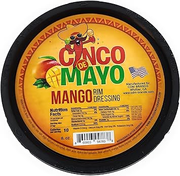 Cinco De Mayo Mango Rim Dip