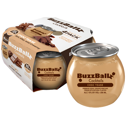 BuzzBallz Cocktails Chocolate Tease (4 Pack)